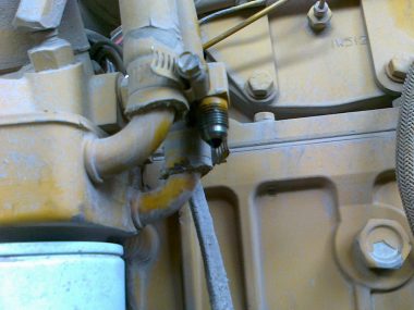 Preparing to install a fuel flow meter