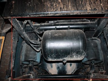 Air suspension. Type of elements