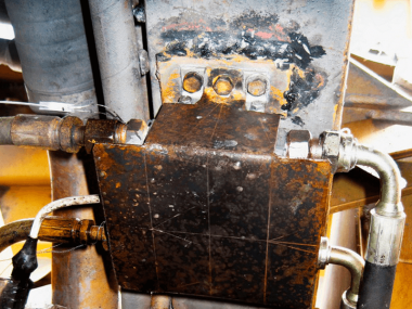 Extra protection of DFM from mechanical impacts