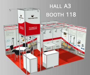 Technoton booth at transport logistic 2019