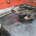 DUT-E fuel level sensor installed in KAMAZ truck tank