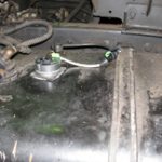 DUT-E fuel level sensor in MAZ-MAN tanker truck tank