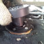 DUT-E fuel level sensor in tank installation