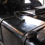 DUT-E fuel level sensor in MAZ-MAN tanker truck tank