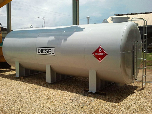 Monitoring fuel level in stationary fuel storages Monitoring fuel level in stationary fuel storages