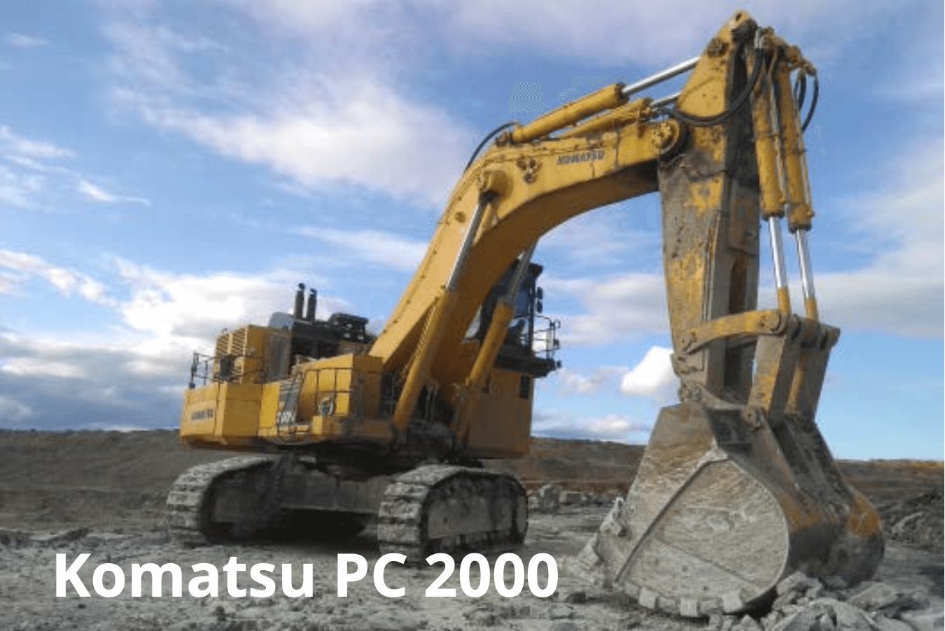 Crawler excavator Komatsu SAA12V140E-3 engine, volume/power 30 l/728 kW Crawler excavator Komatsu SAA12V140E-3 engine, volume/power 30 l/728 kW fuel consumption calculating