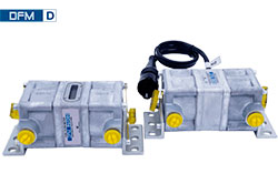 Two-chamber fuel flow meter Two-chamber fuel flow meter