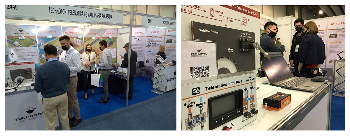 Stand de Technoton en Expo Seguridad México 2021