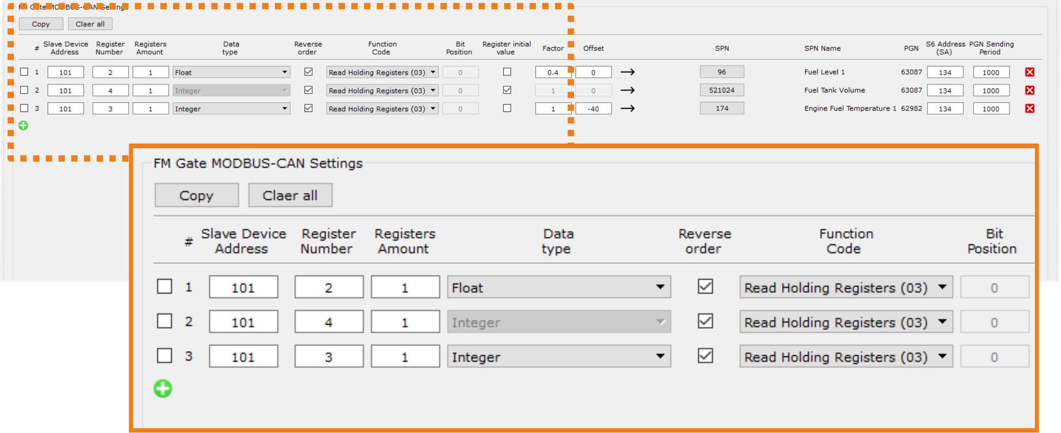 Converter (adapter) MasterCAN сonfiguring Converter (adapter) MasterCAN сonfiguring