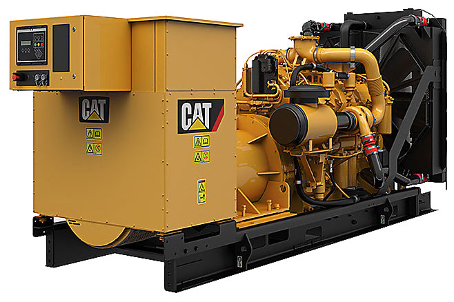 Générateur diesel CAT économie de consommation de carburant