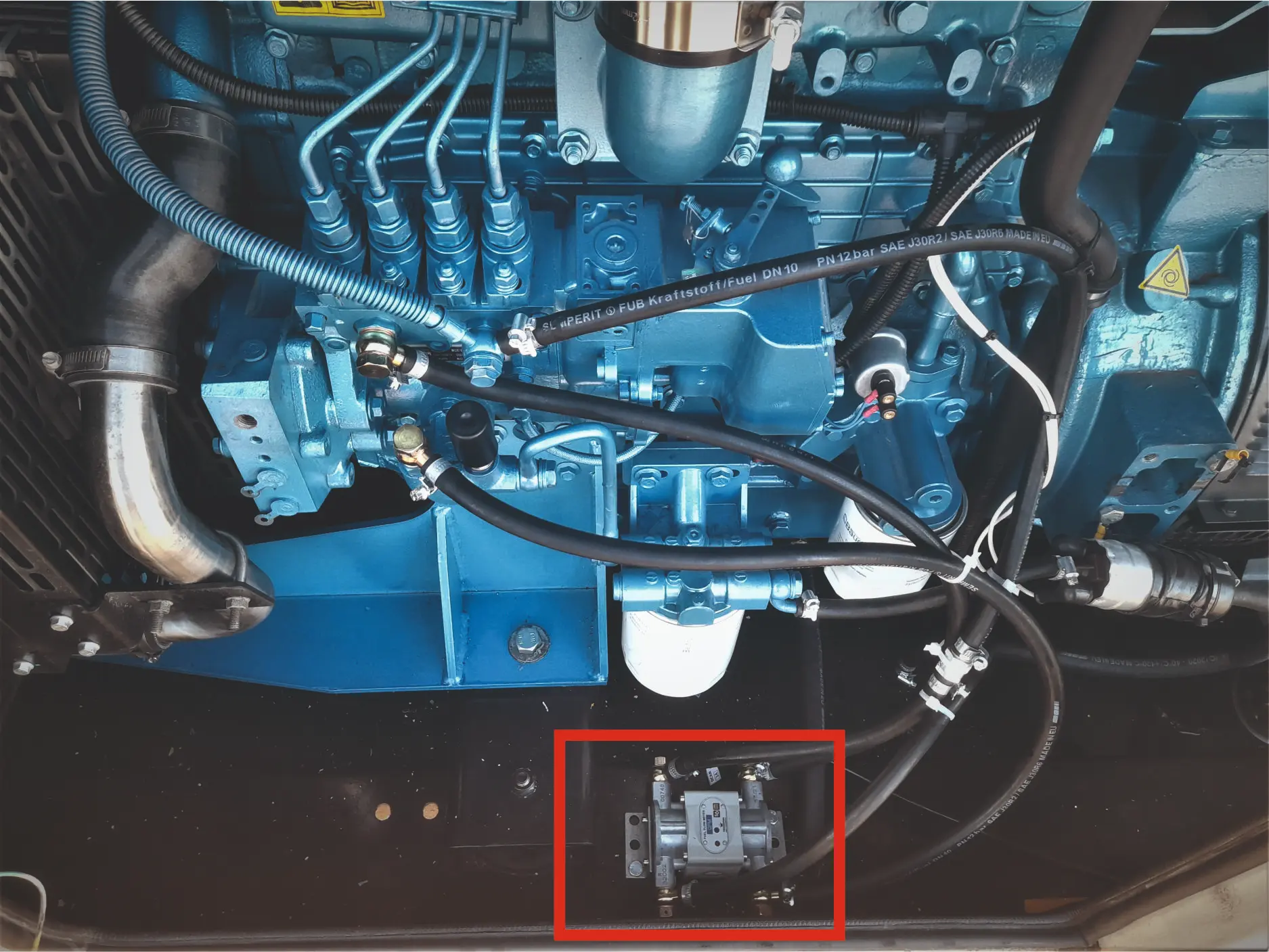 DFM in diesel generator system DFM in diesel generator system