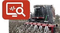 Agricultural machinery fuel and engine monitoring Control of agricultural machinery