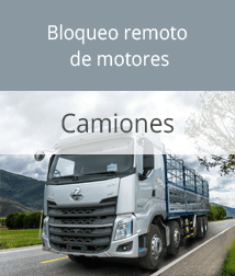 Bloqueo remoto de motores de camiones