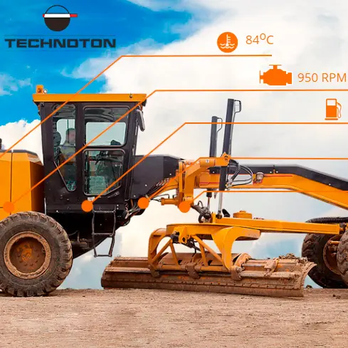 Advanced machinery telematics and fuel monitoring by Technoton sq
