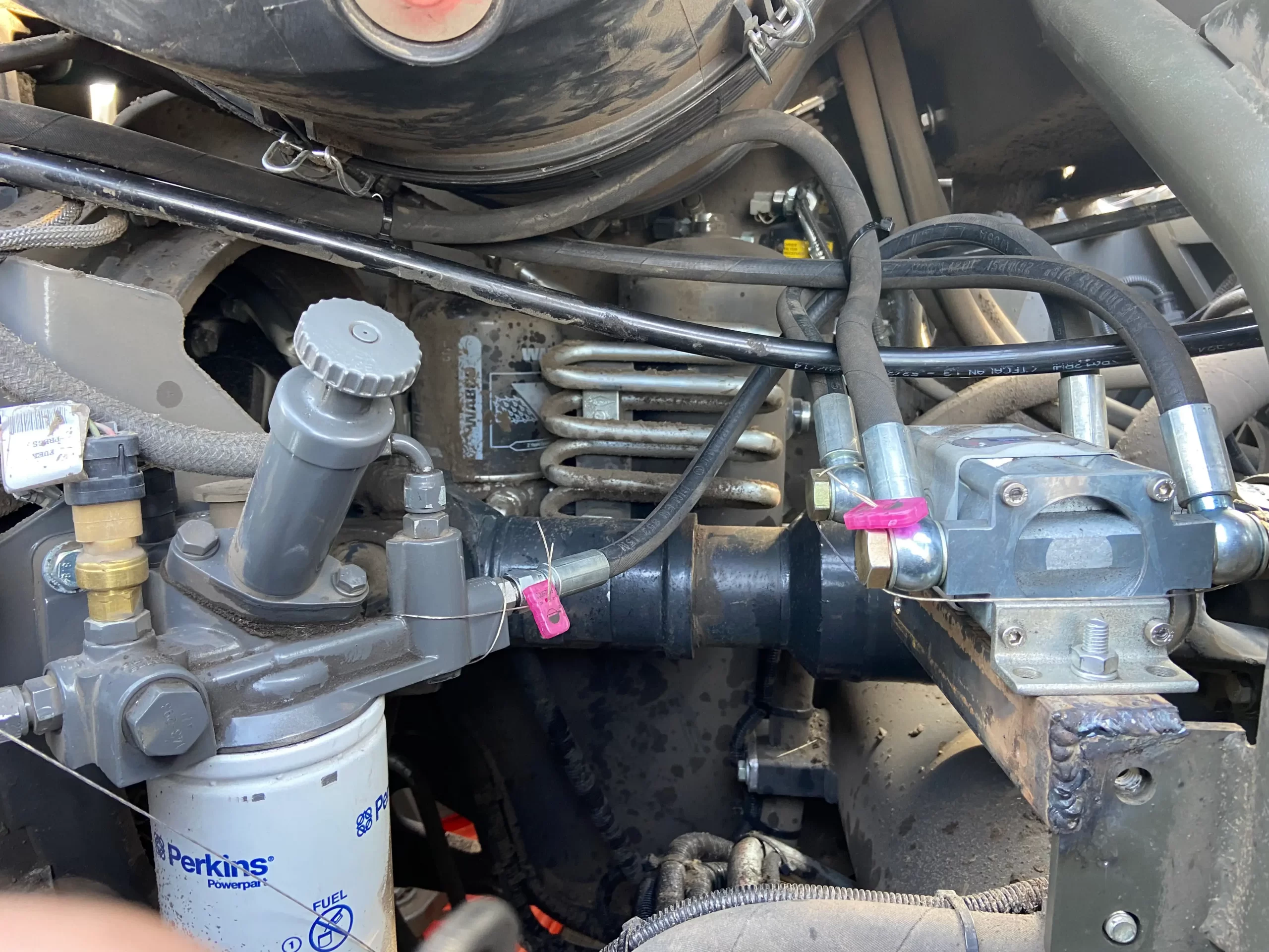 DFM 500 DK in the fuel system of the tractor DFM 500 DK in the fuel system of the tractor