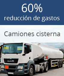 Control de combustible en los camiones cisterna
