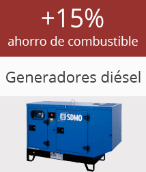 Control del consumo de combustible por los generadores diésel de las torres GSM