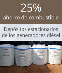 Control en línea de las estaciones de servicio y de la calidad del combustible de los depósitos fijos