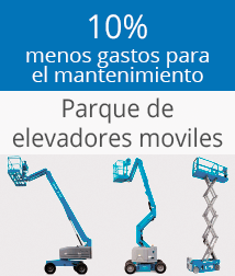 Elevadores móviles monitoreo de combustible, batería, motor y monitoreo GPS