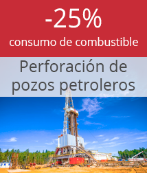 Control del consumo de combustible en los equipos de perforación