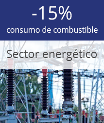 Control del consumo de combustible y la cantidad de combustible en los depósitos de los generadores diésel