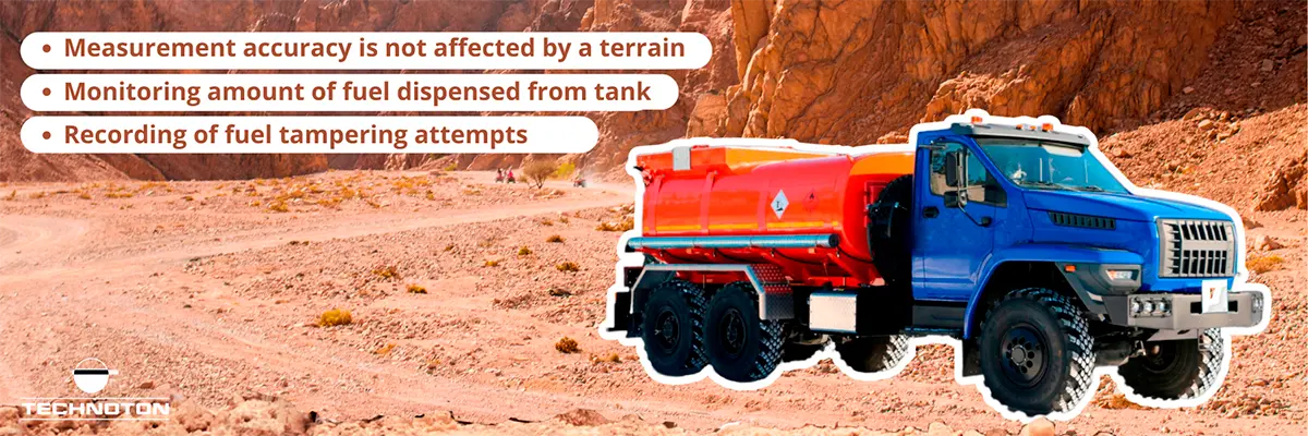 Monitoring operation and fuel dispensing and consumption of tanker trucks Fuel monitoring on fuel trucks - diesel dispensed and consumed