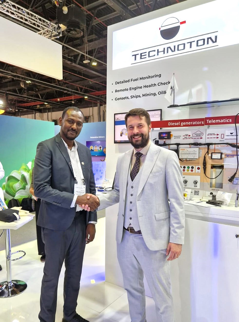 Technoton at the Gitex 2023 exhibition