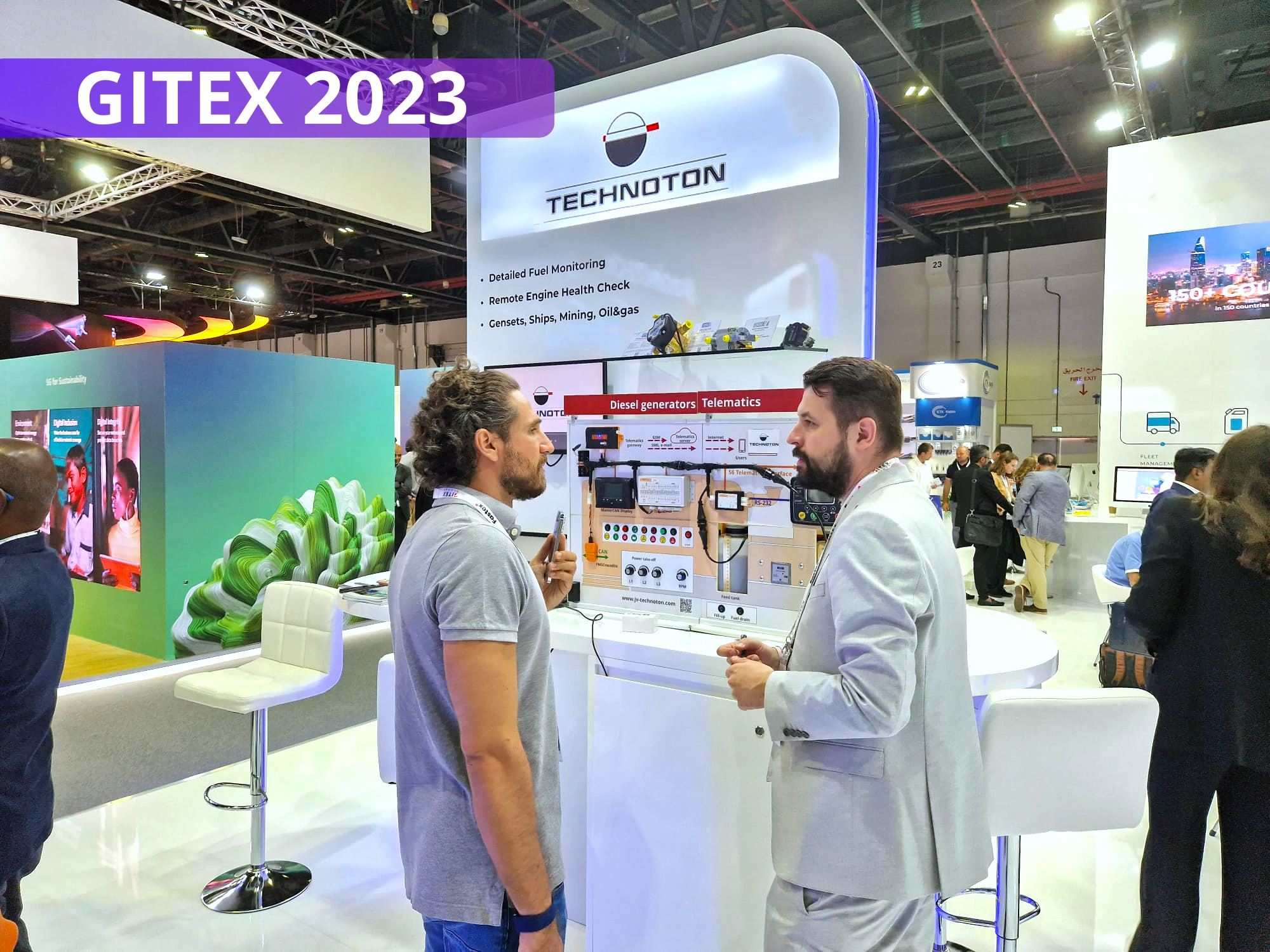 Technoton at the Gitex 2023