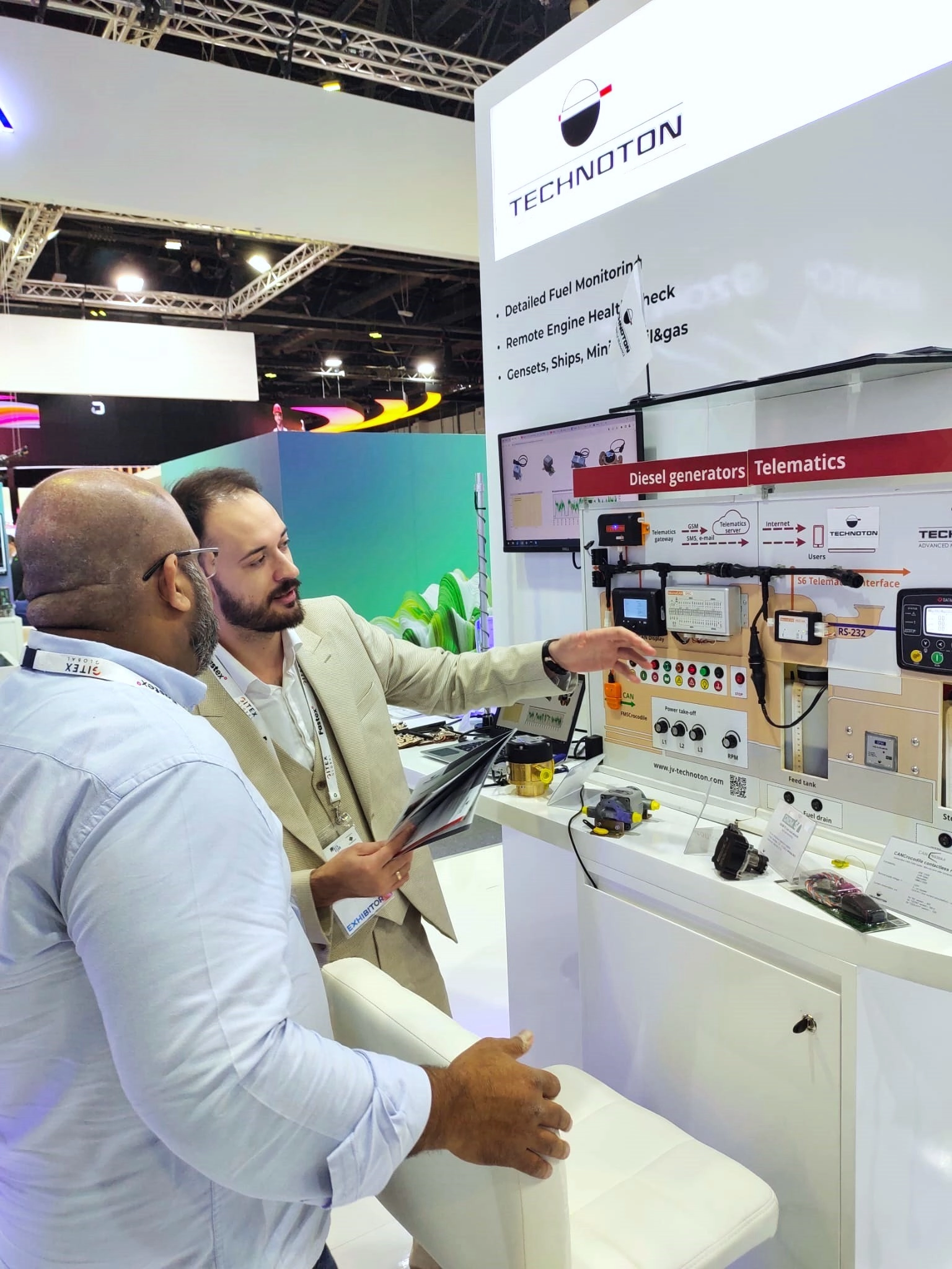 Technoton at the Gitex 2023 exhibition