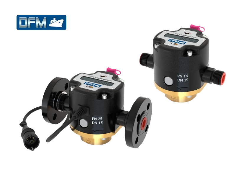Medidor de flujo de combustible DFM Marine