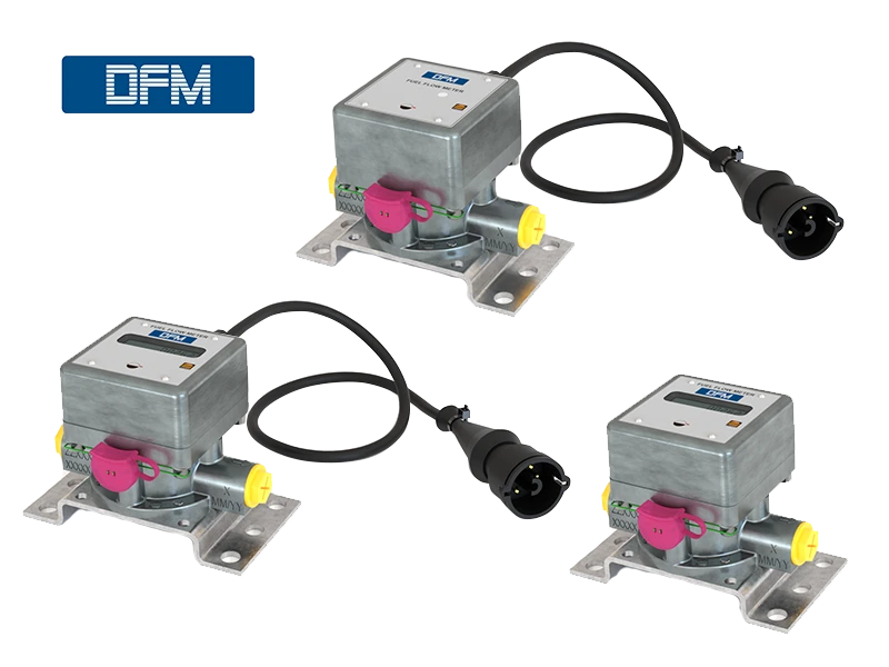 Medidores de flujo de combustible DFM