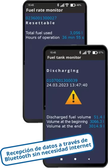 Aplicación móvil para monitoreo de combustible en tanques estacionarios Aplicación móvil para monitoreo de combustible en tanques estacionarios