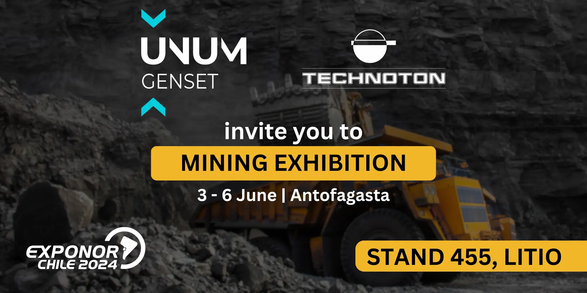 Visit us at Exponor Chile 2024, June 2024