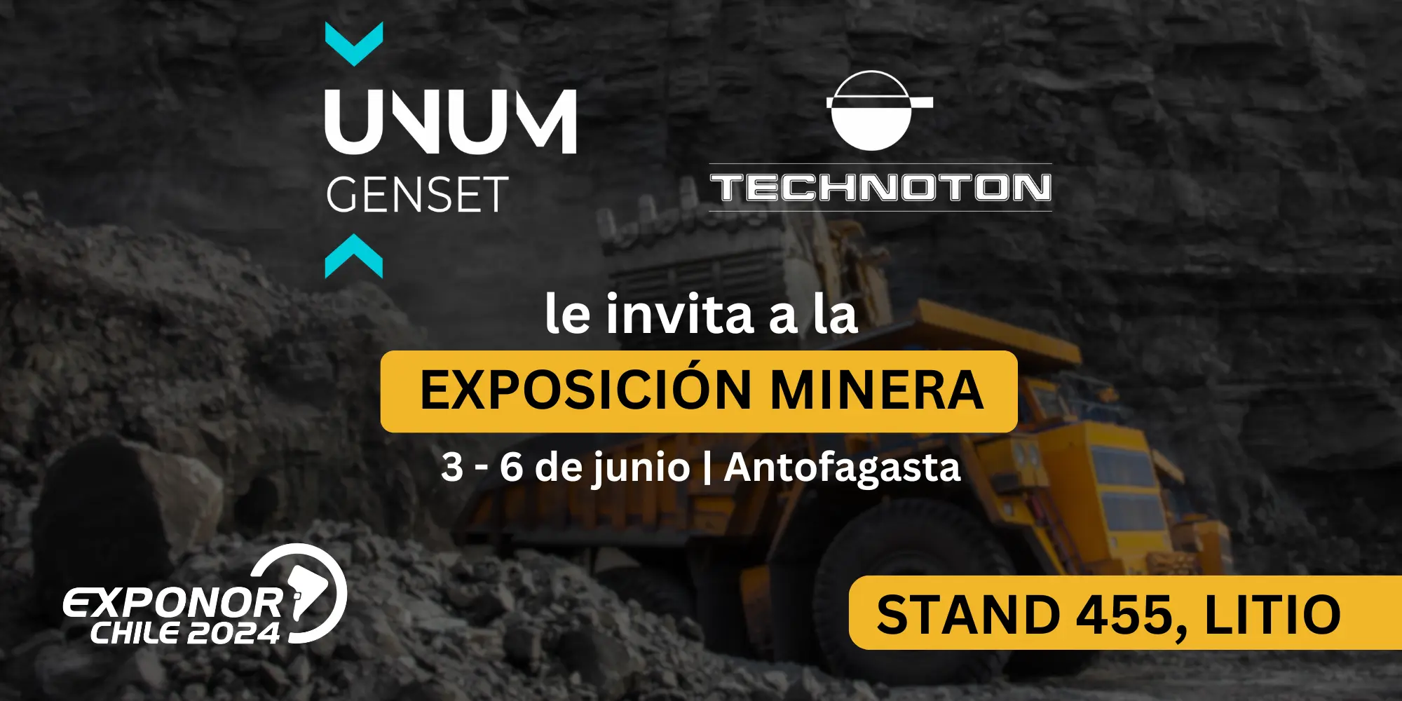 Visítenos en Exponor Chile 2024, en junio de 2024