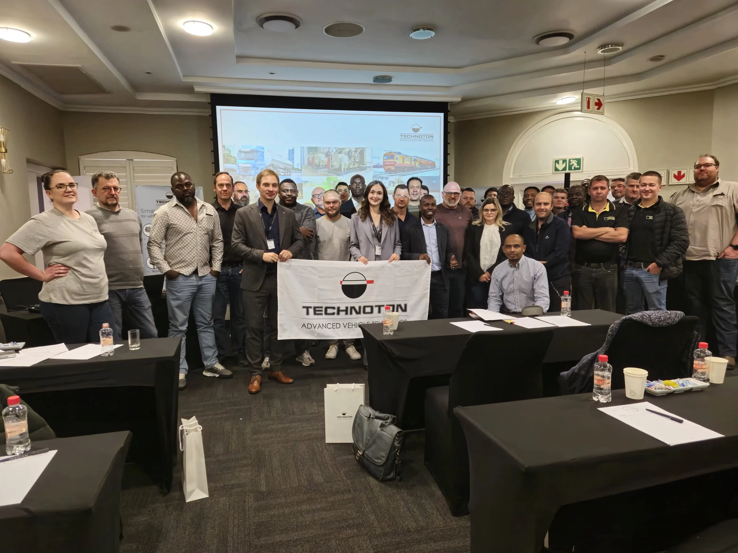 Technoton telematics showcase in Johannesburg