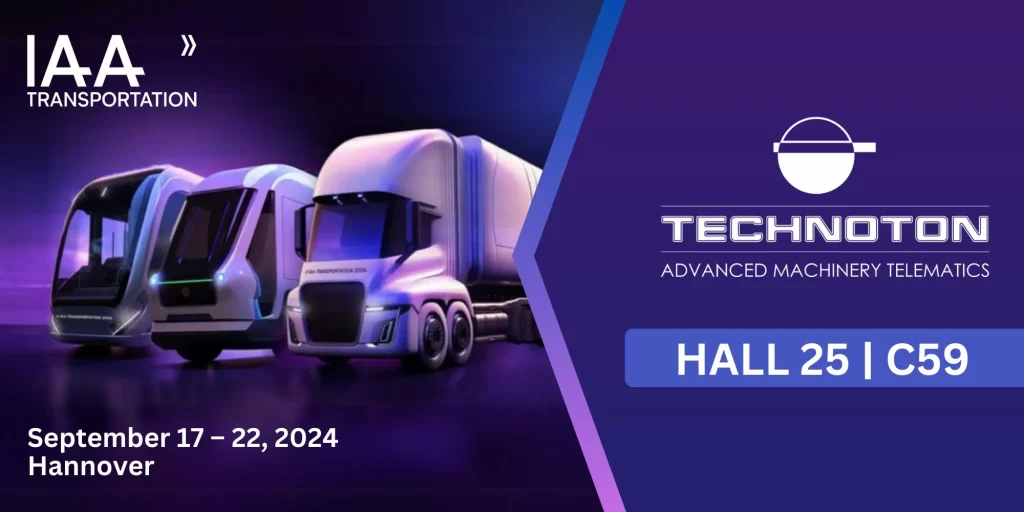 Technoton fuel monitoring and telematics solutions at at IAA 2024 Technoton fuel monitoring and telematics solutions at at IAA 2024
