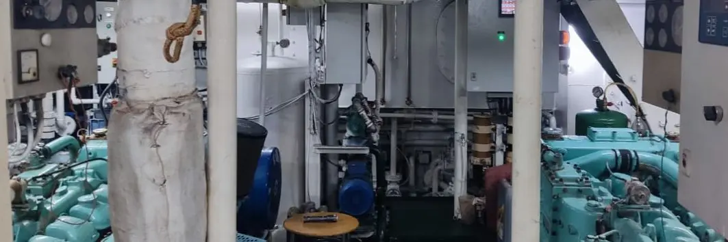 Main engines of the vessel Main engines of the vessel