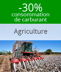 Surveillance de la consommation de carburant des tracteurs et des moissonneuses