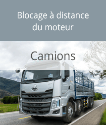 Blocage à distance du moteur (immobilisation) des camions routiers en leasing