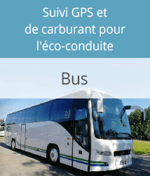 Contrôle du carburant et surveillance GPS pour la conduite écologique des bus urbains et interurbains