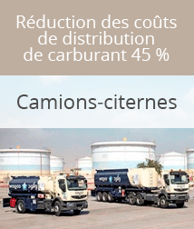 Camions-citernes à carburant - Réduire les coûts de carburant dans la construction