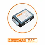 Module I/O J1939 MasterCAN DAC - convertisseur de signaux numériques et analogiques