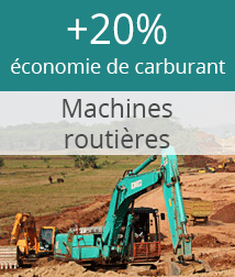 Prévention du vol de carburant sur les engins de construction de routes