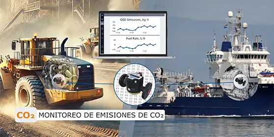 Monitoreo de emisiones de CO₂
