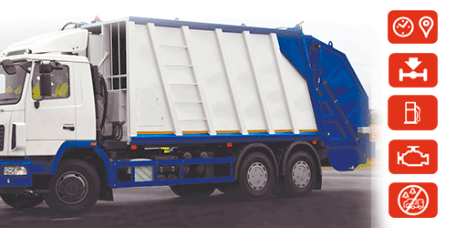 Surveillance des camions poubelles