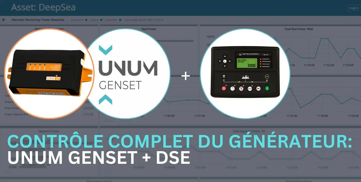 UNUM Genset et CANUp sont désormais entièrement compatibles avec Deep Sea.