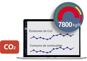 Monitoreo de emisiones de CO₂ por buque Monitoreo de emisiones de CO₂ por buque