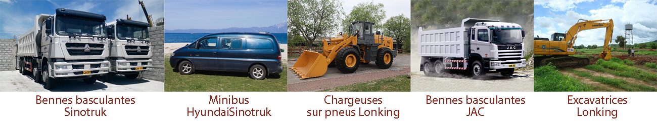 Équipements automobiles et de construction routière