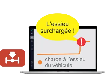 Contrôle de la charge à l’essieu Contrôle de la charge à l’essieu