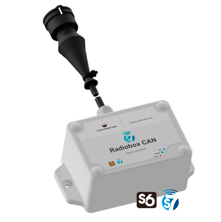 S7 Radiobox CAN Signal Converter - Bluetooth to J1939 CAN Bus Adapter